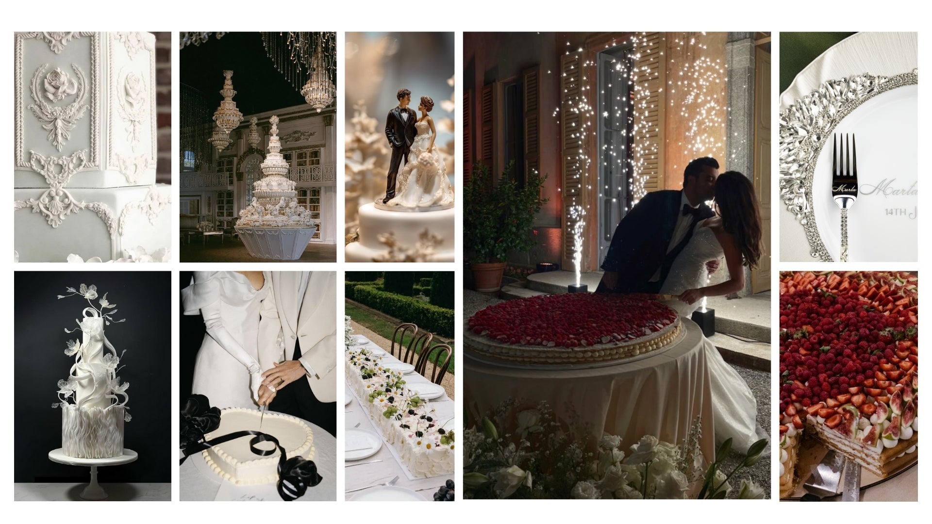 15 Beautiful Wedding Cake Trends to Inspire Your Celebration's Dessert - ELENA HONCH