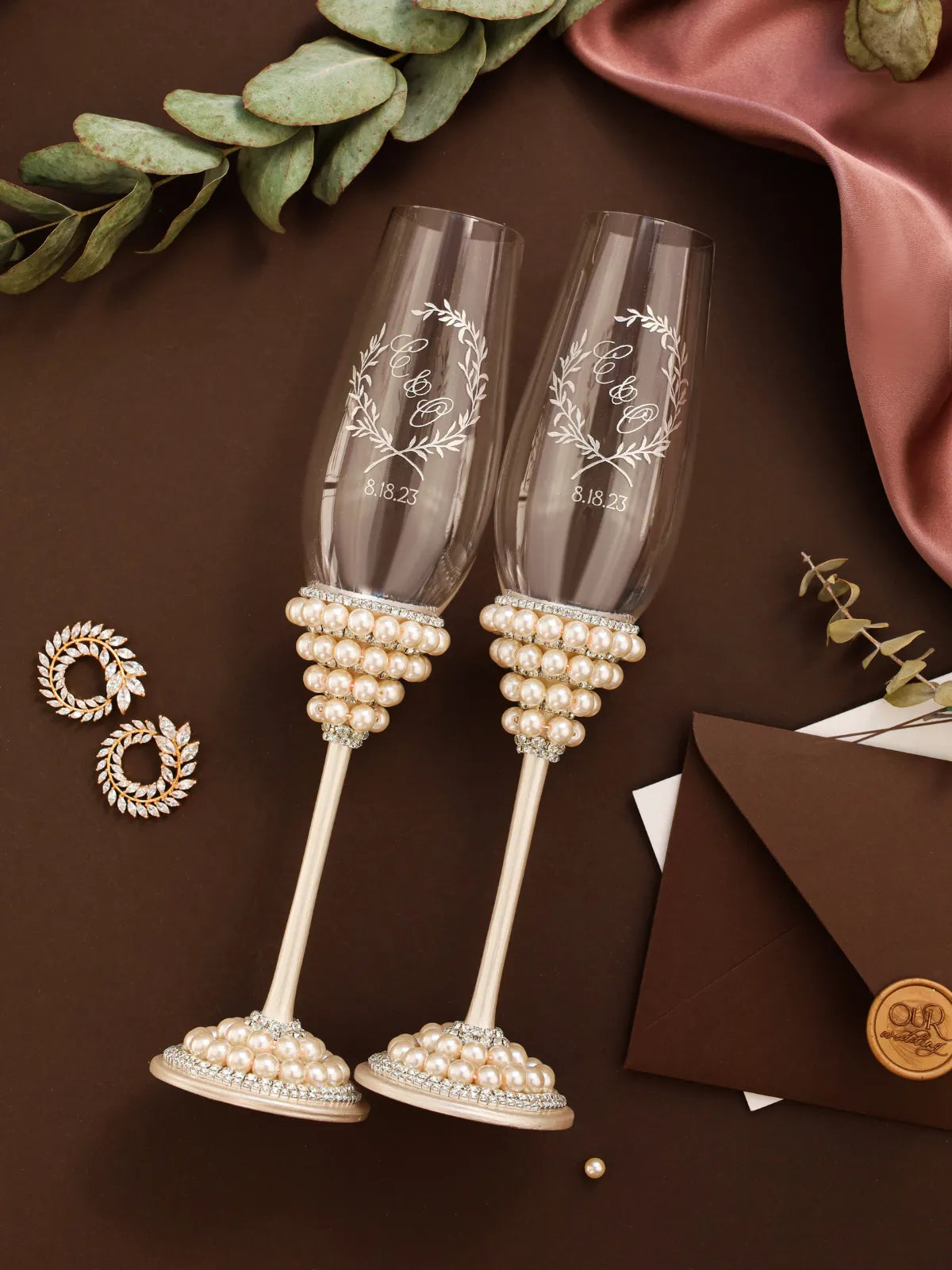 Pearls Margaret Flutes Ivory