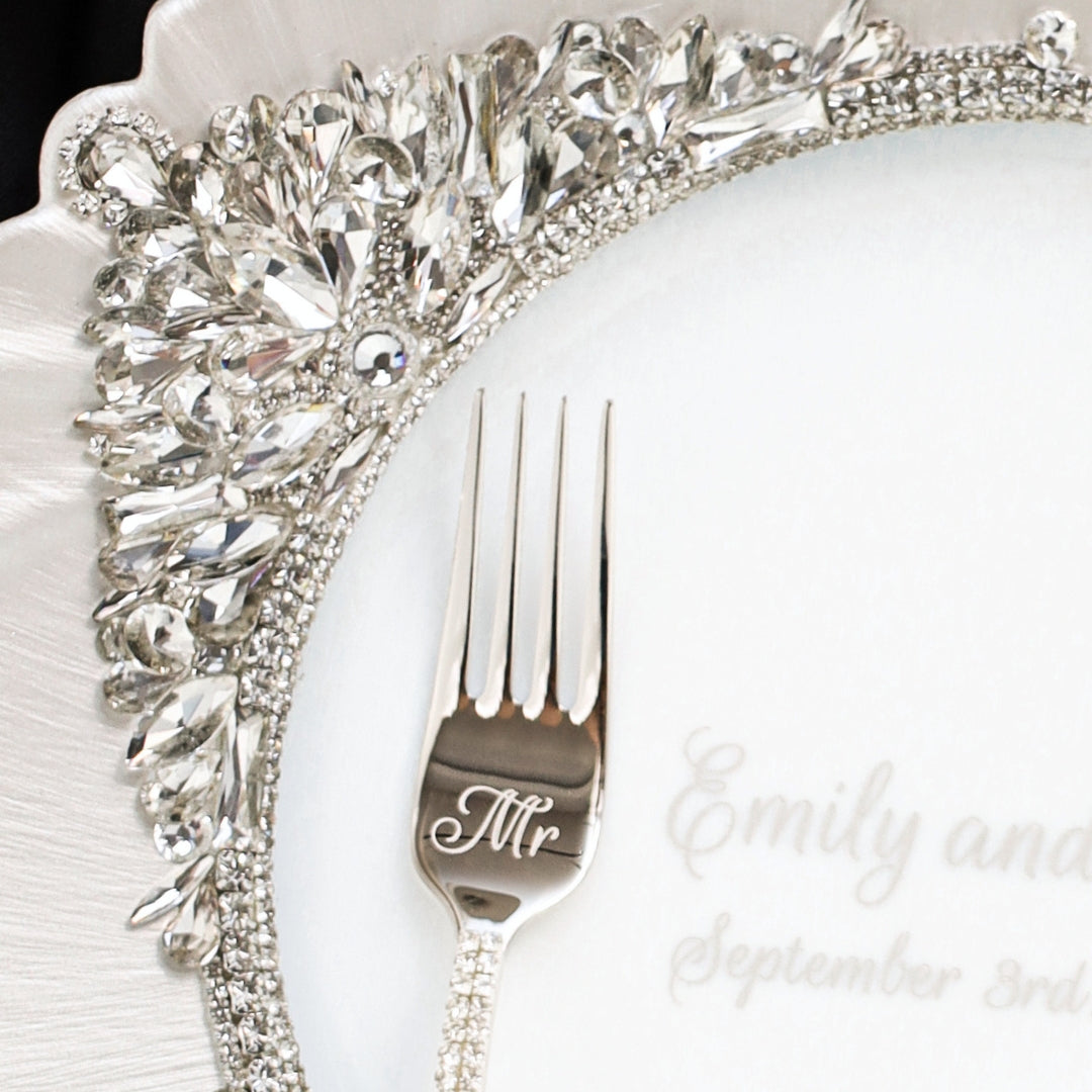 Black & White Set For Cake