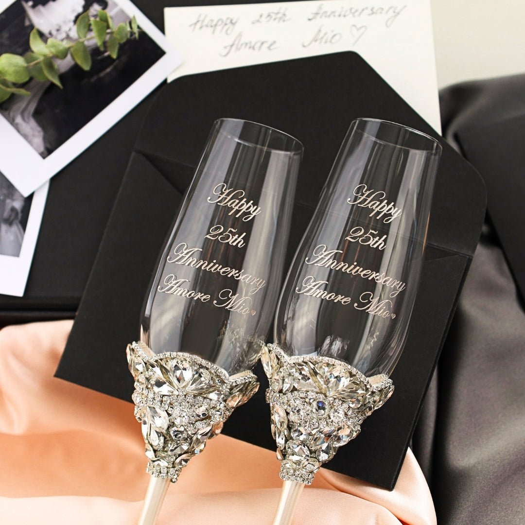 25th Anniversary Flower Flutes Ivory - ELENA HONCH