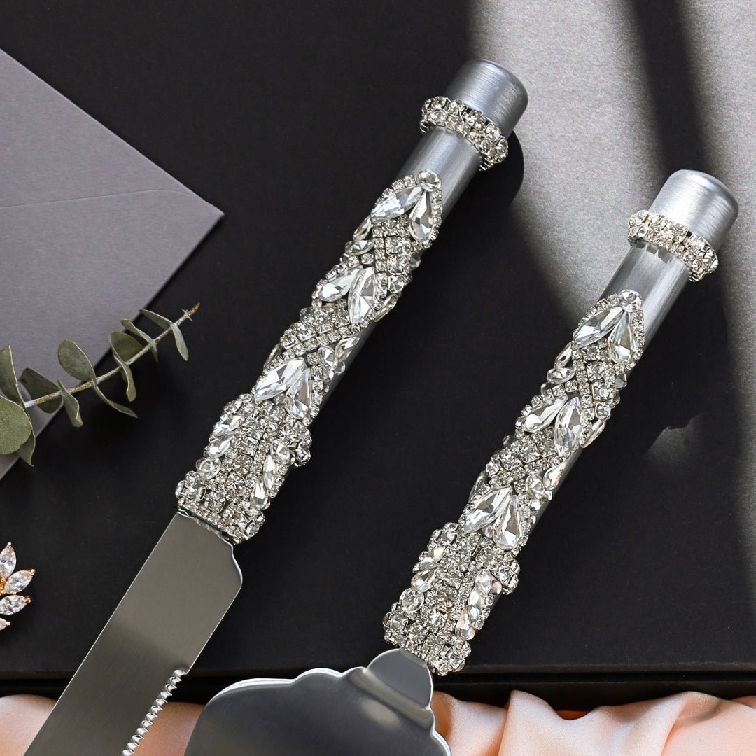 25th Anniversary Silver Cake Set - ELENA HONCH