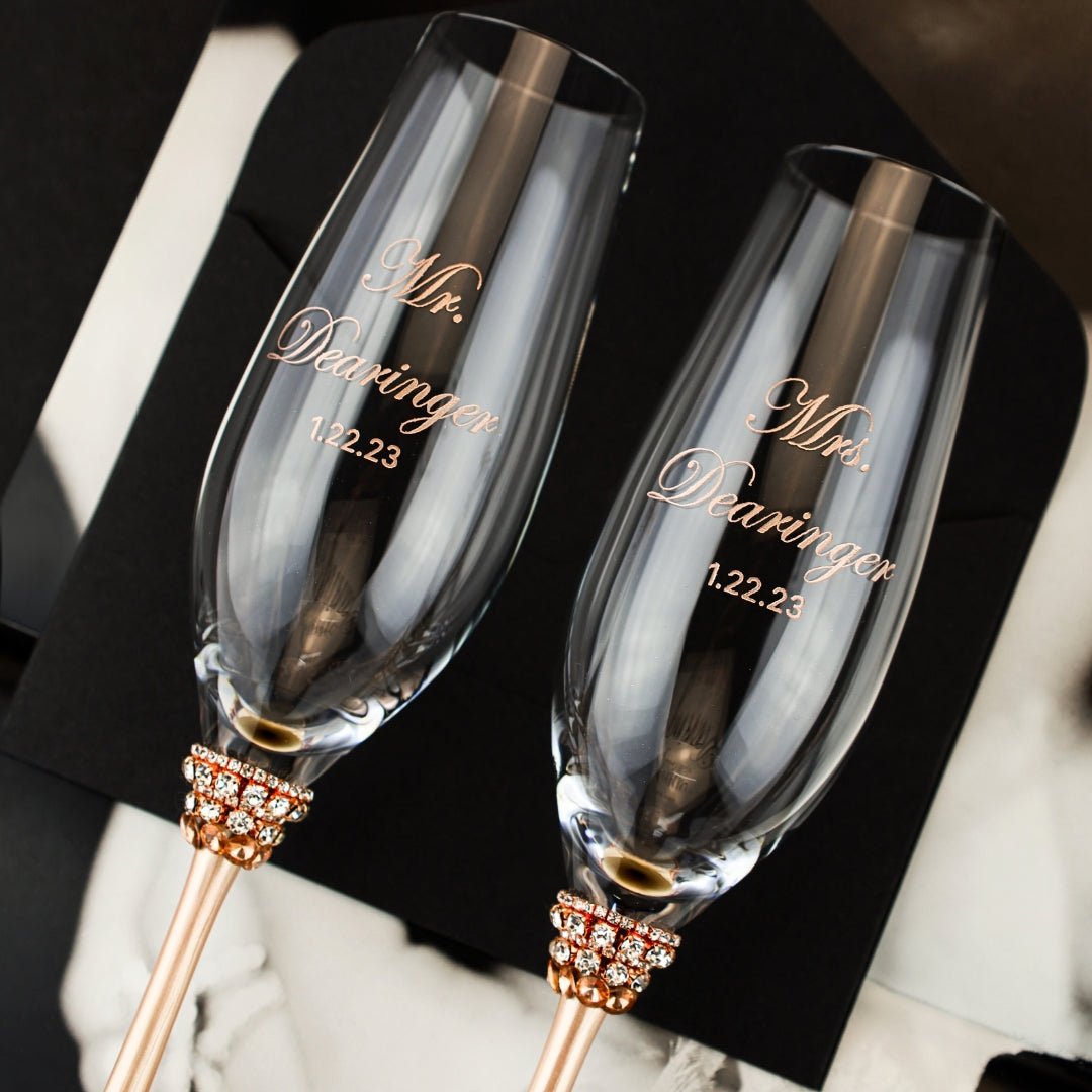 Avrora Flutes Rose Gold - ELENA HONCH