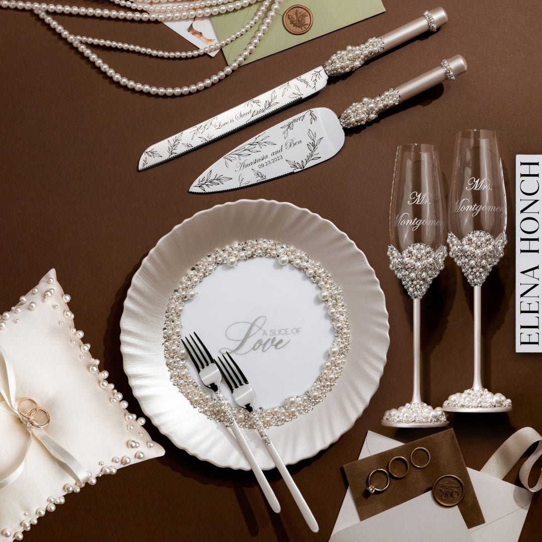 Celina Set Ivory with pillow - ELENA HONCH