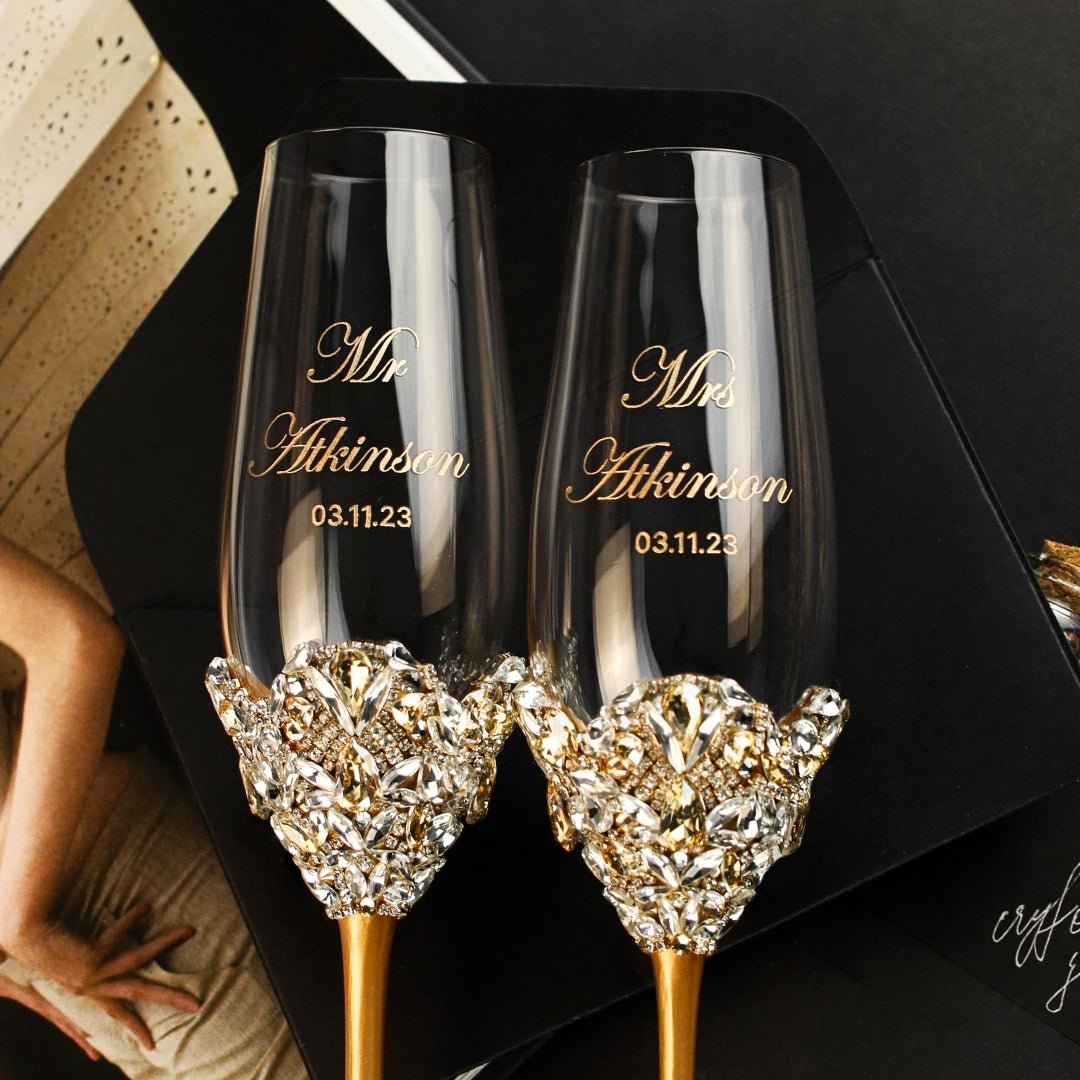 Flutes Blossom Gold - ELENA HONCH