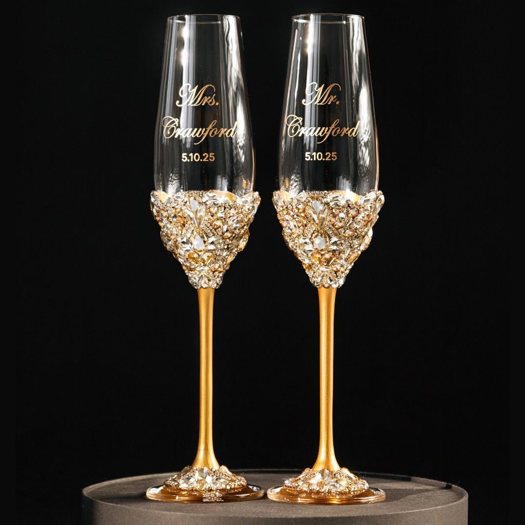Flutes Blossom Gold - ELENA HONCH