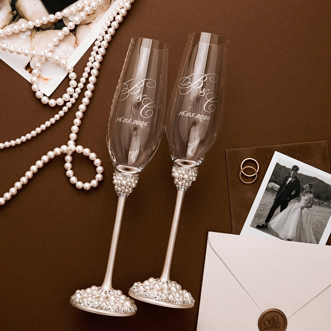 Flutes Pearl Avrora Ivory - ELENA HONCH