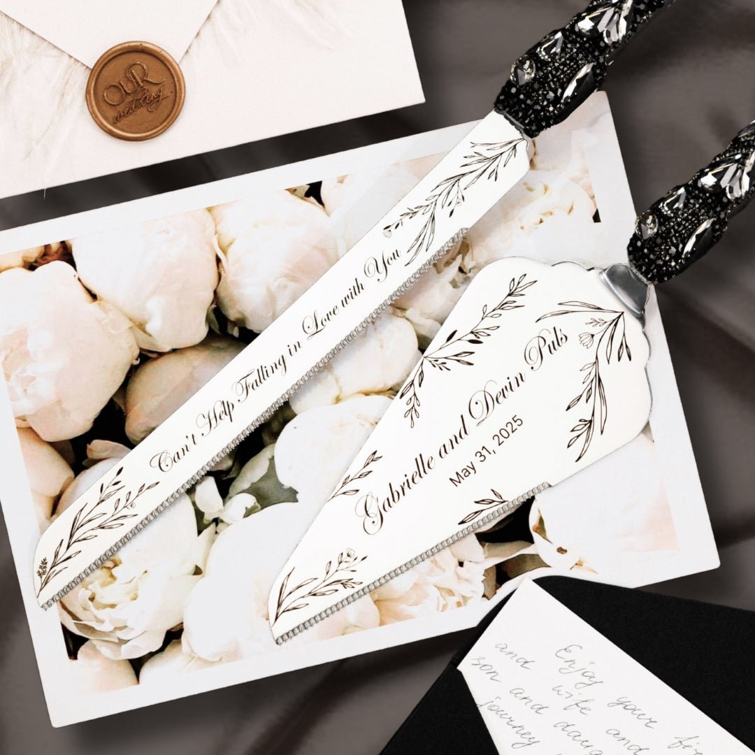 Gothic Cake Set in Black - ELENA HONCH