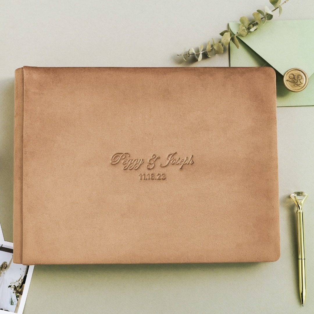 Guestbook in Brown - ELENA HONCH