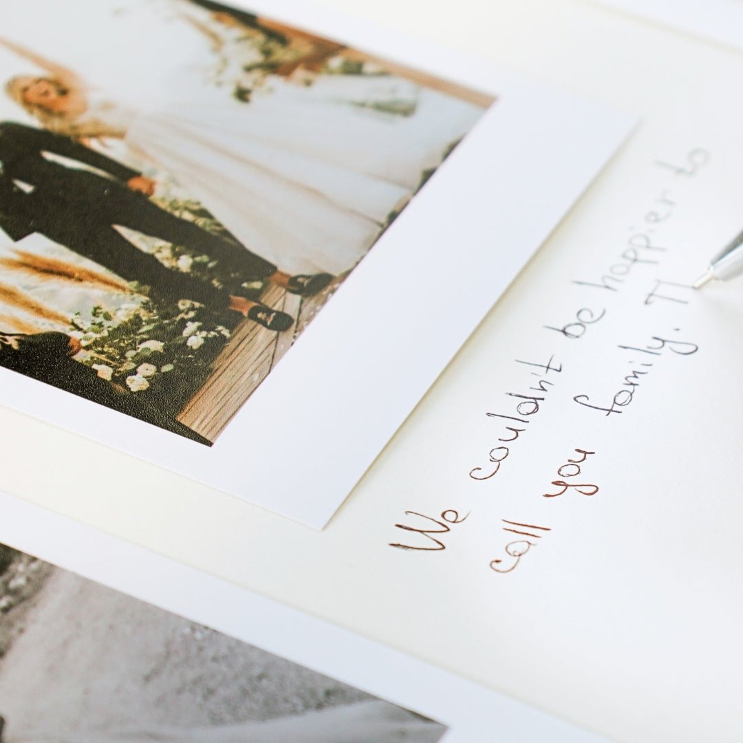 Guestbook in burgundy - ELENA HONCH