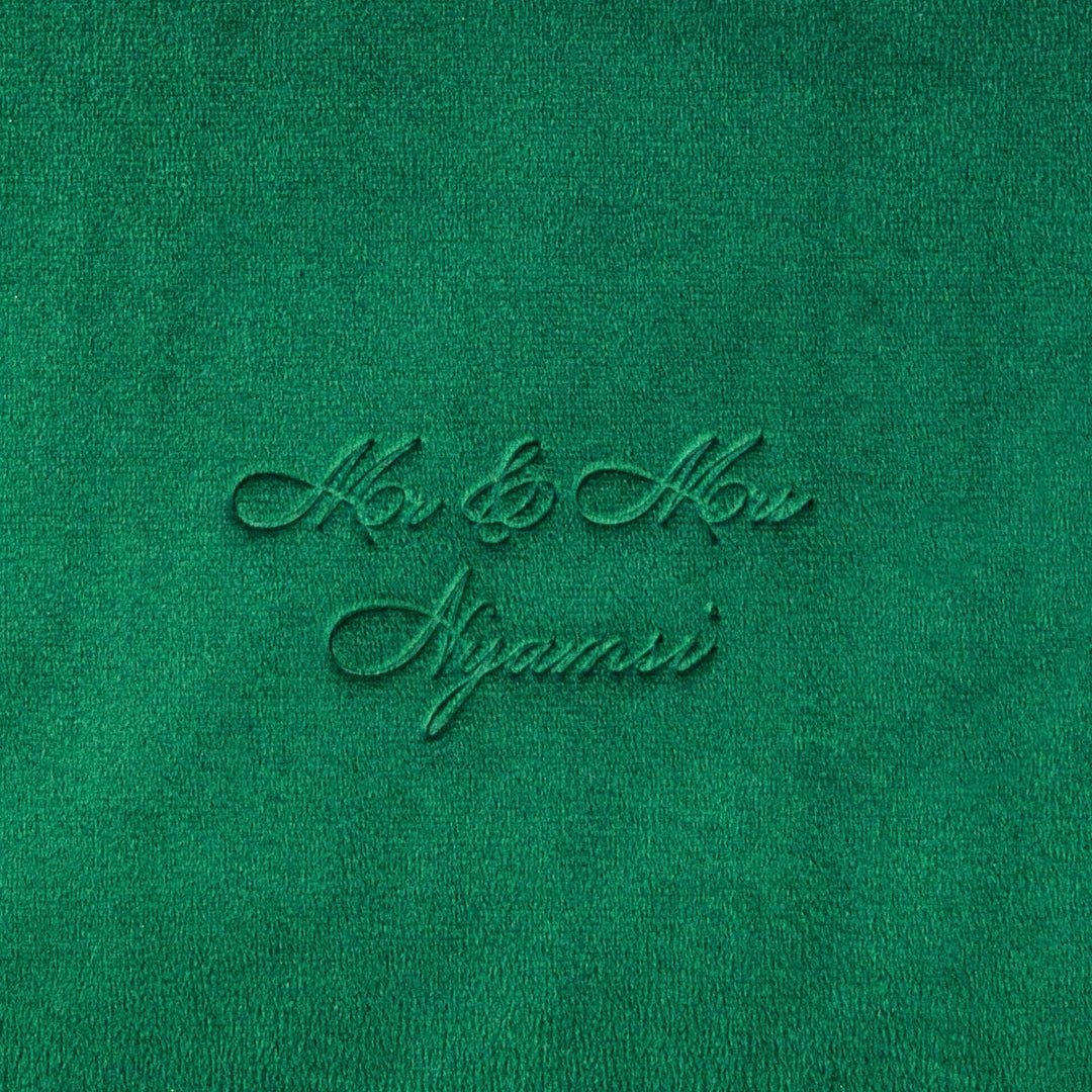 Guestbook in Emerald - ELENA HONCH