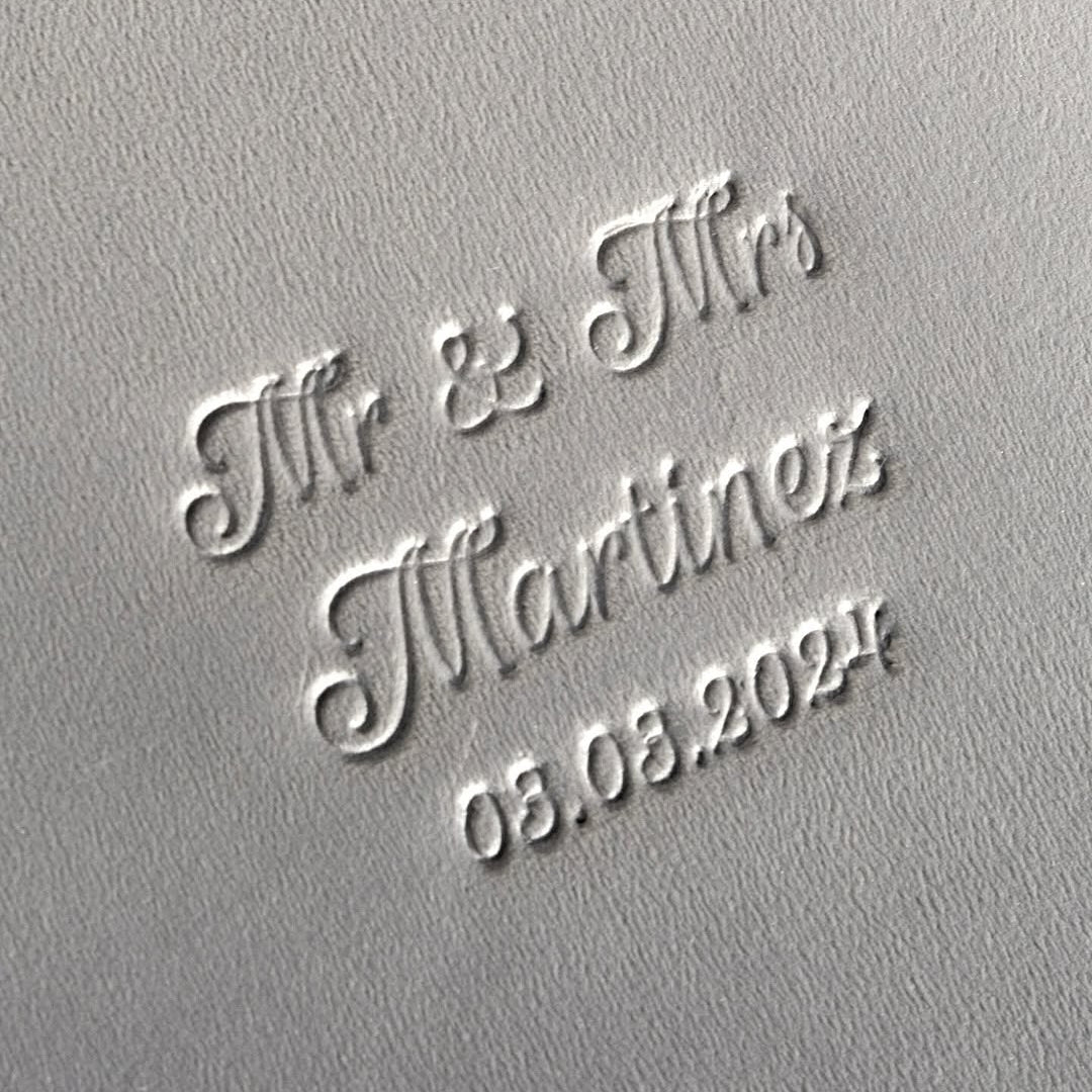 Guestbook in Grey - ELENA HONCH