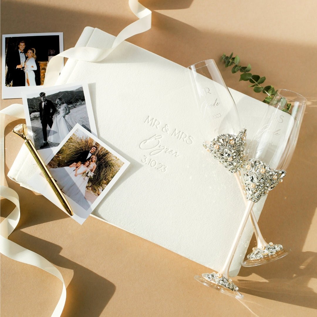 Guestbook in Ivory - ELENA HONCH