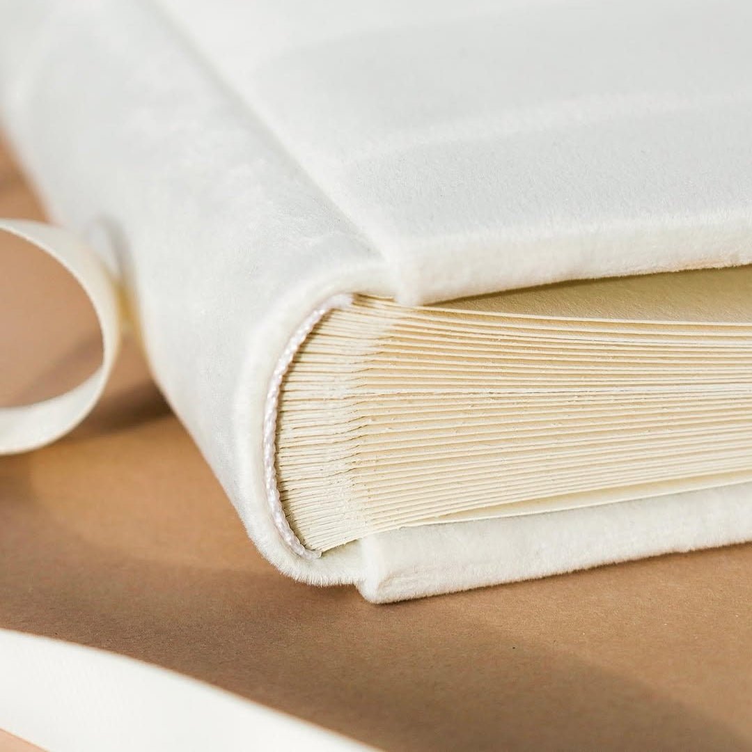 Guestbook in Ivory - ELENA HONCH