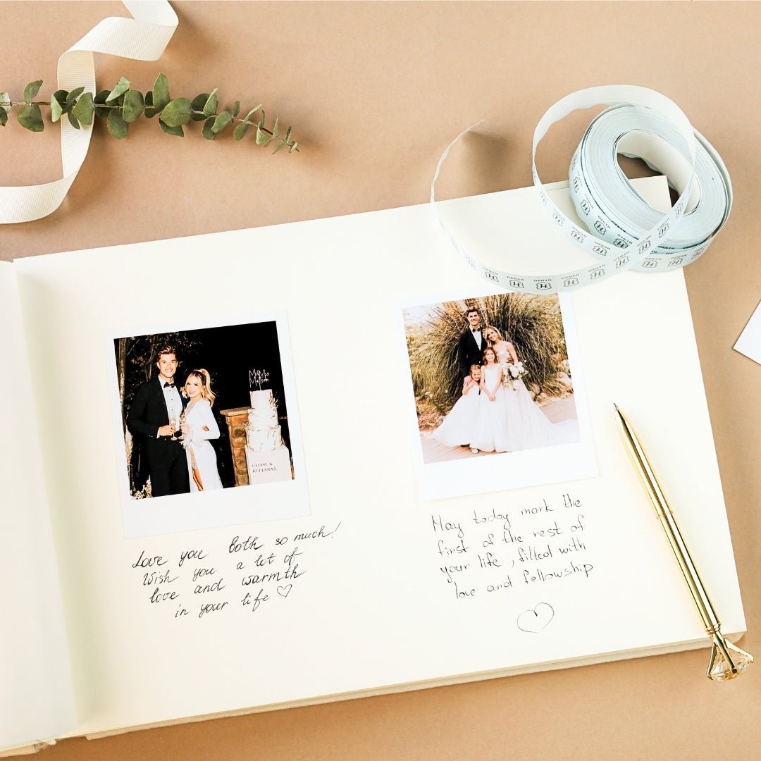 Guestbook in Ivory - ELENA HONCH
