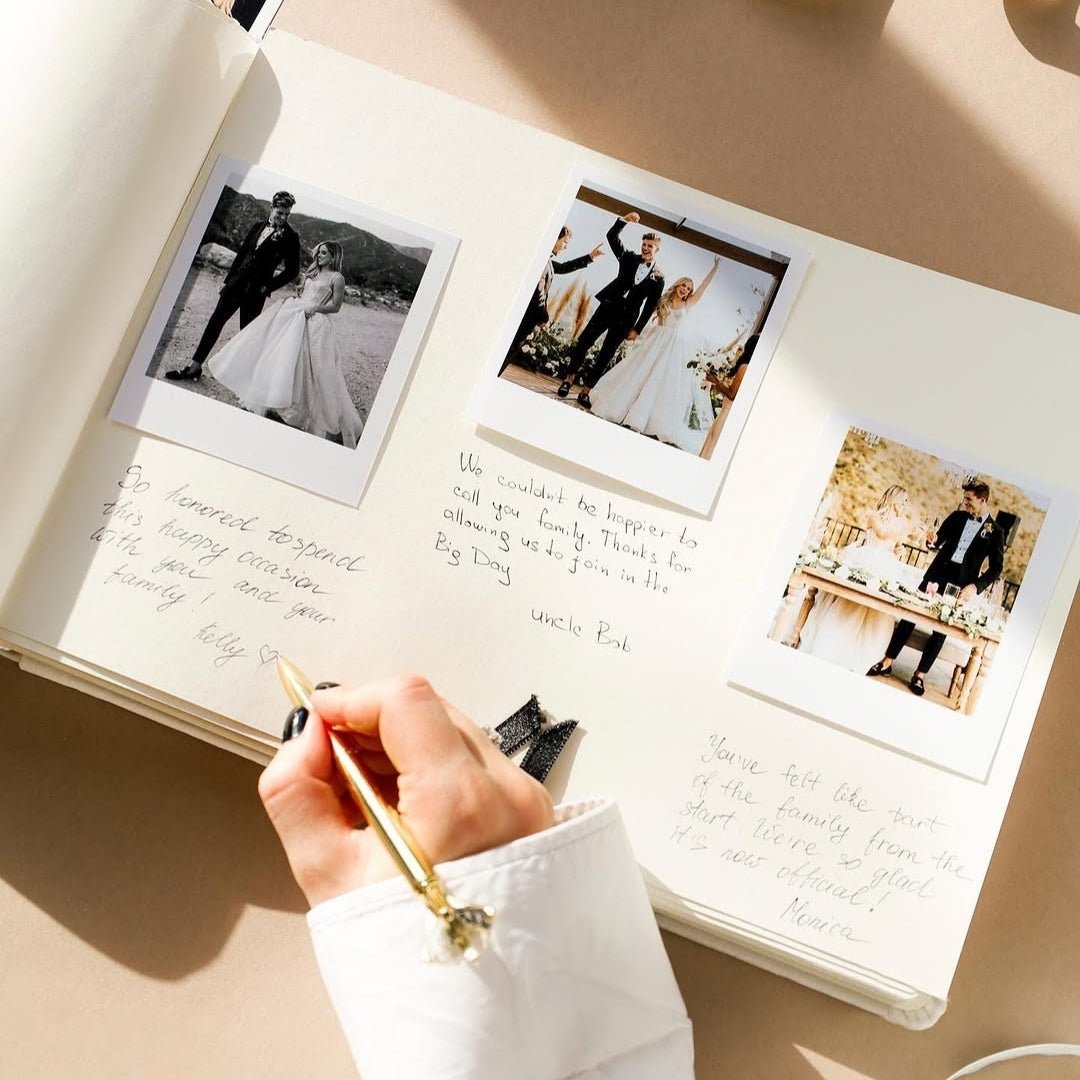 Guestbook in Ivory - ELENA HONCH