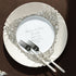 Plate And Forks White Set - ELENA HONCH
