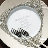 Plate And Forks White Set - ELENA HONCH