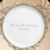 Plate Ivory & Gold - ELENA HONCH