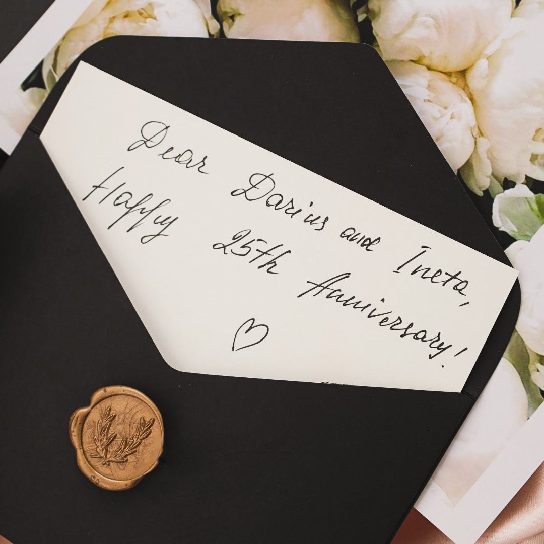 25th Anniversary Silver Cake Set