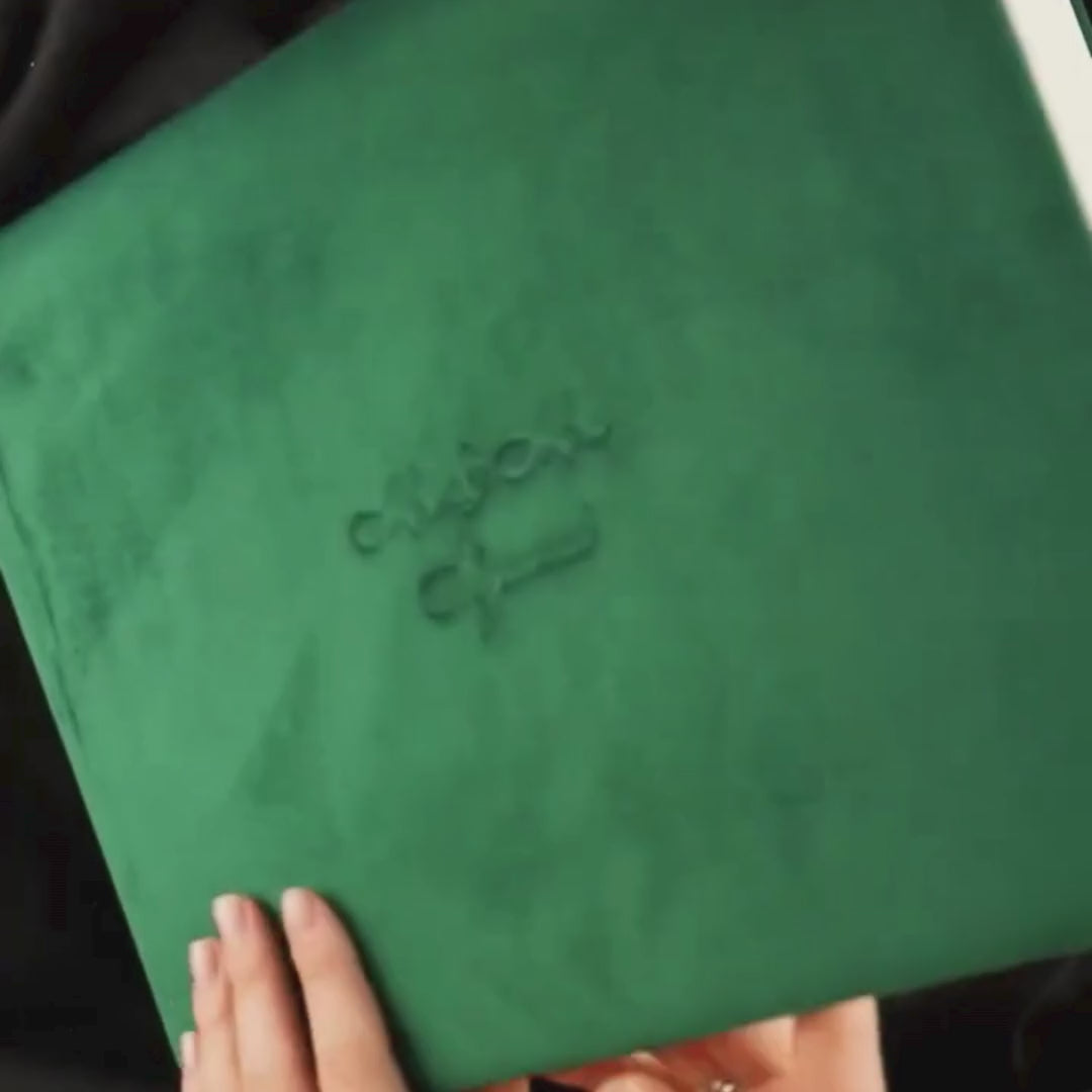 Guest Book in Emerald