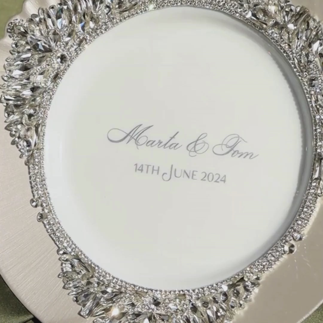 Plate And Forks White Set
