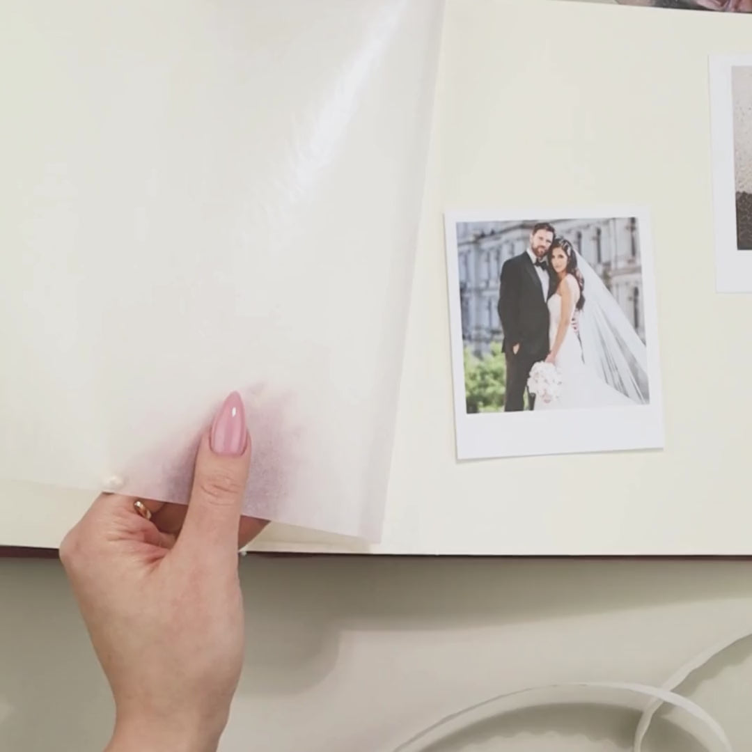 Photo Album in Lavender Anniversary Gift