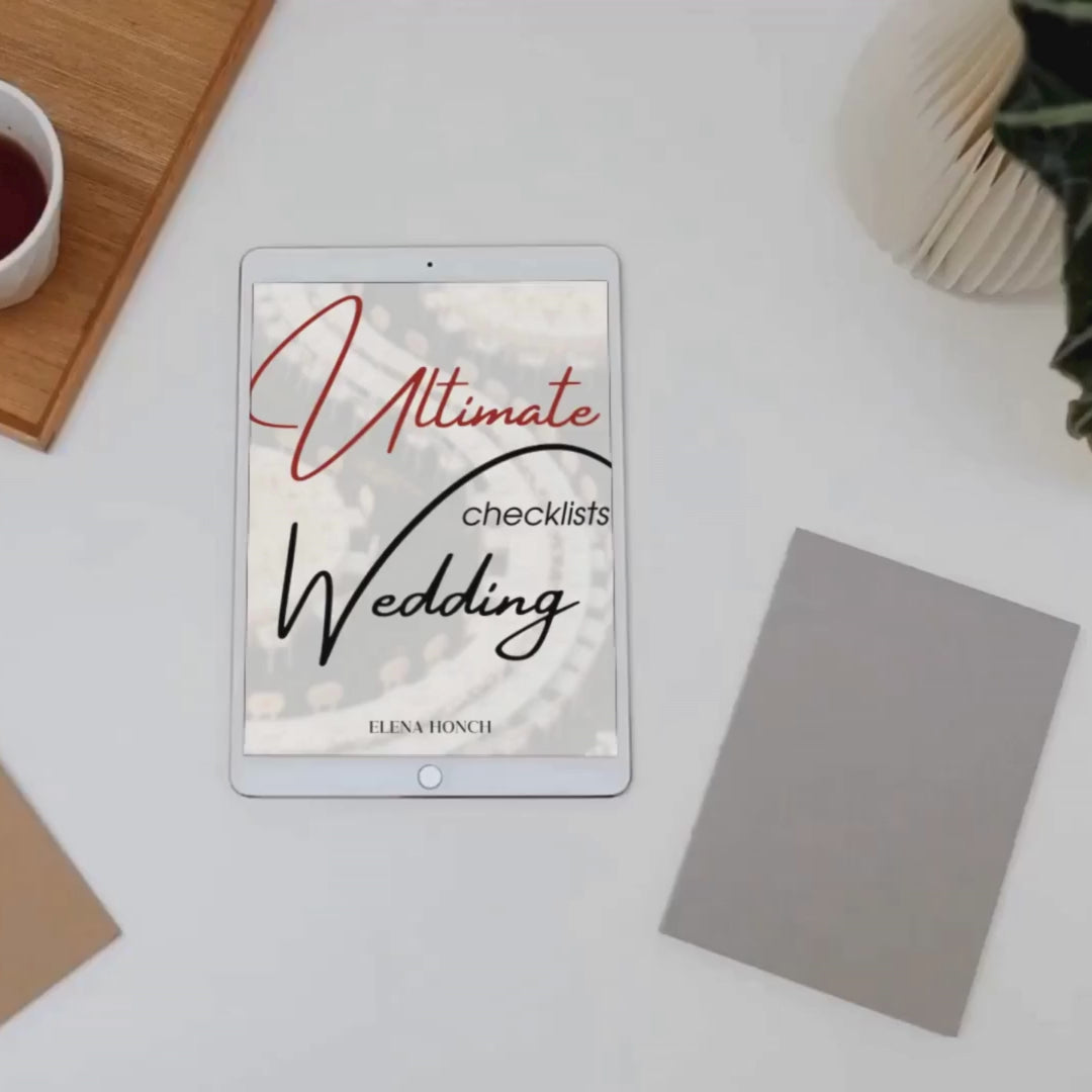 The Ultimate Wedding Planning Checklist and Timeline 12 Months Before Wedding