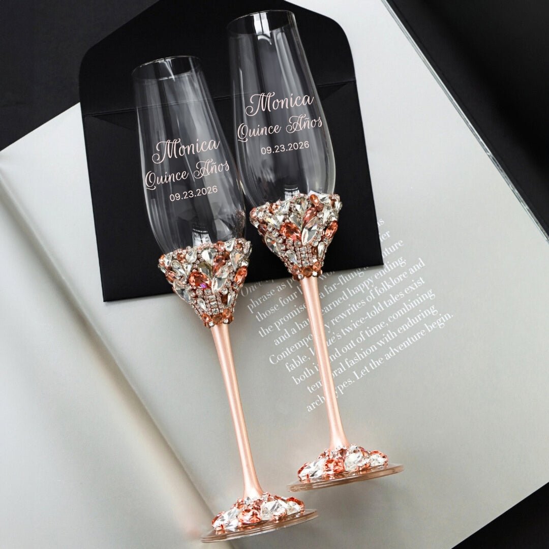 Quinceañera Extra Special Set Ruta Rose Gold - ELENA HONCH