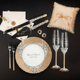 Ruta Set in Champagne with Pillow - ELENA HONCH