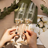 Ruta Set Ivory & Gold With Pillow - ELENA HONCH