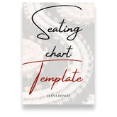 Seating Chart Template - ELENA HONCH