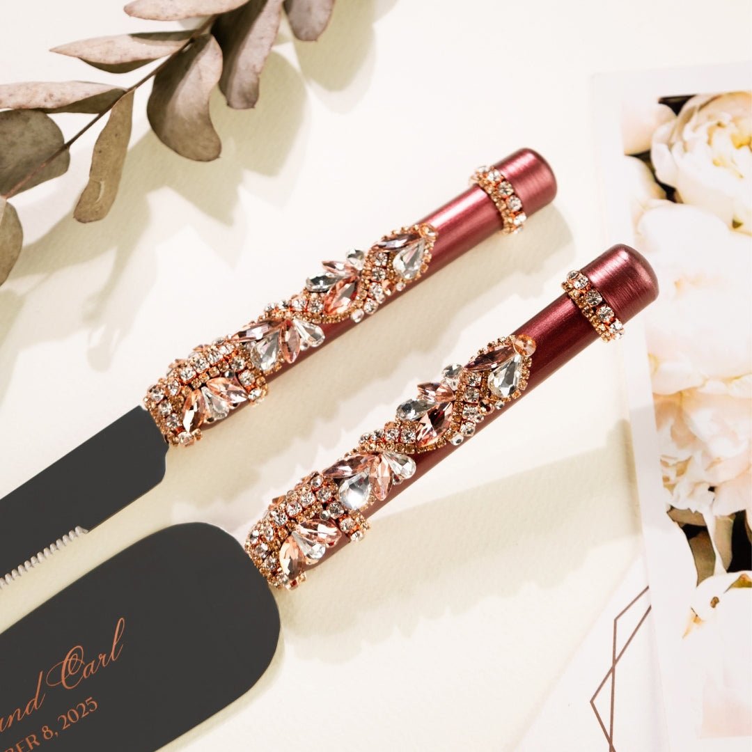 Set For Cake Burgundy - ELENA HONCH