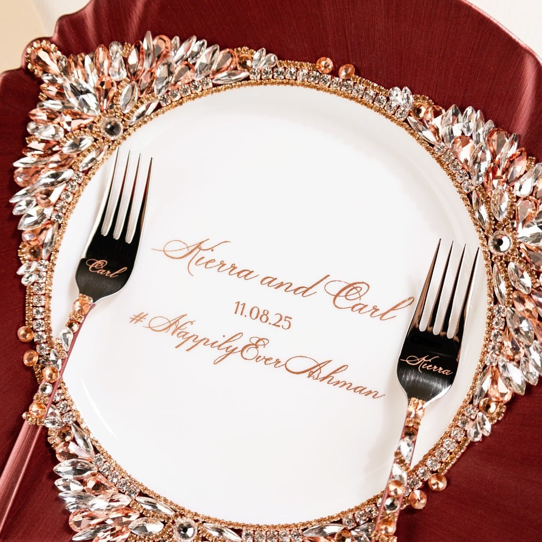 Set for cake in Burgundy - ELENA HONCH