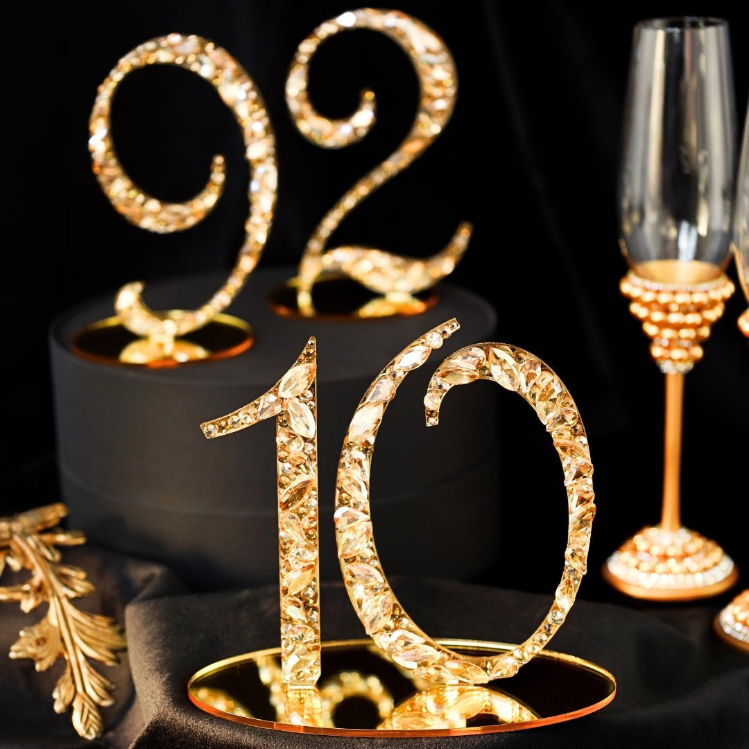 Table Numbers Gold - ELENA HONCH