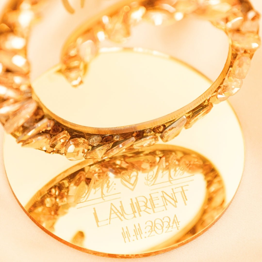 Table Numbers Gold - ELENA HONCH
