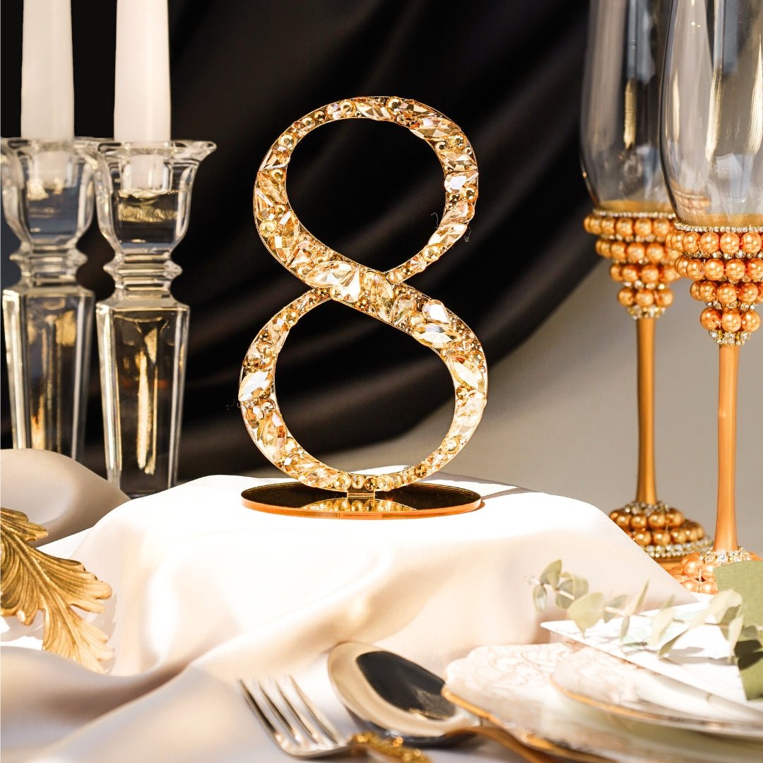 Table Numbers Gold - ELENA HONCH