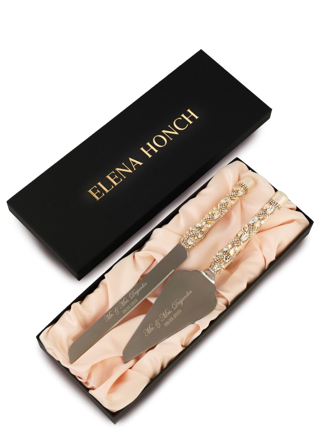 Velvet Gift Box For Cake Set - ELENA HONCH