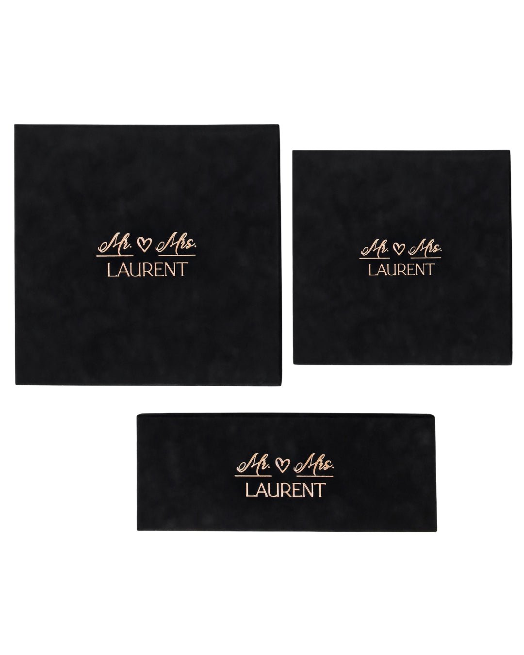 Velvet Gift Box For Full Set With Personalization - ELENA HONCH