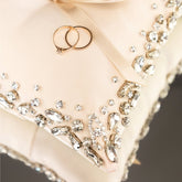 Wedding Pillow For Rings In Ivory - ELENA HONCH