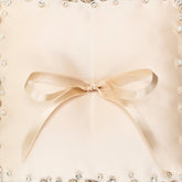 Wedding Pillow For Rings In Ivory - ELENA HONCH