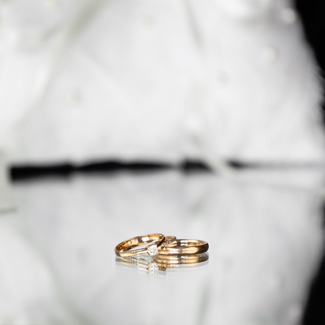 White Wedding Pillow For Rings With Ivory Pearls - ELENA HONCH