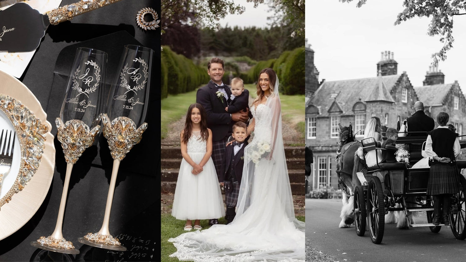Jana Kramer and Allan Russell’s Intimate Scottish Wedding Story: Castle Celebration