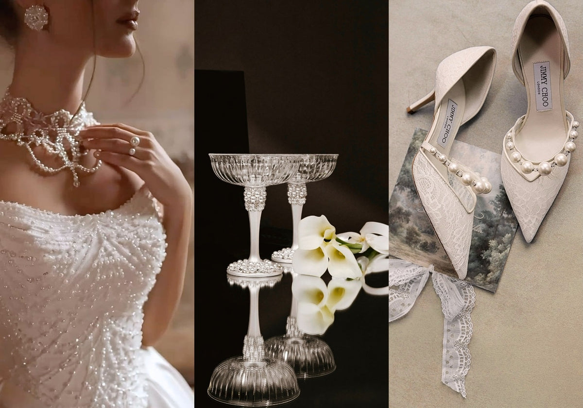 Pearl Wedding Ideas: Elegant Ways to Incorporate Pearls Into Your Big Day, From Bridal Dress to Table Decor