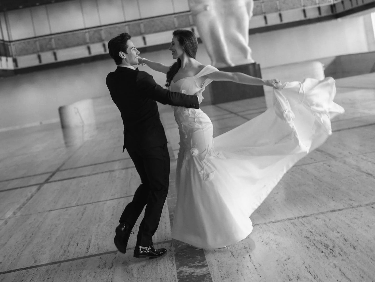 A New York City Ballet Fairytale: Inside Tiler Peck and Roman Mejia’s Timeless Wedding Day - ELENA HONCH