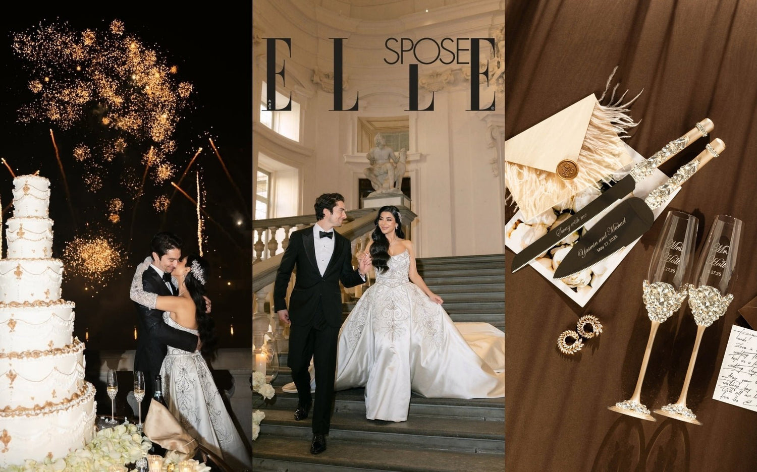 A Persian Fairytale in Italy: Yasmin Tavakoli & Michael Holt’s Luxury Florentine Wedding at Palazzo Corsini - ELENA HONCH