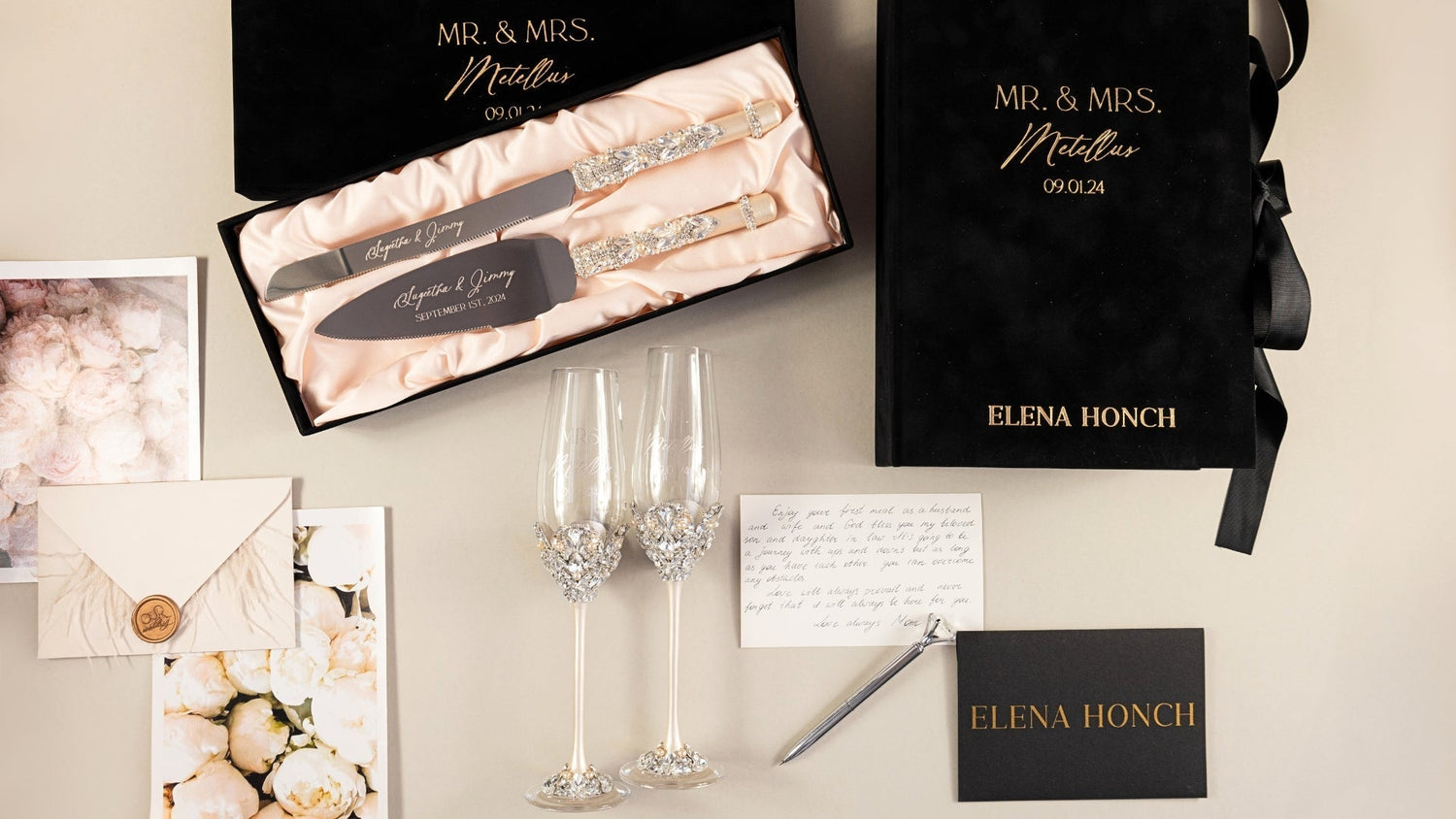 Best Personalized Wedding Gifts for couple - ELENA HONCH