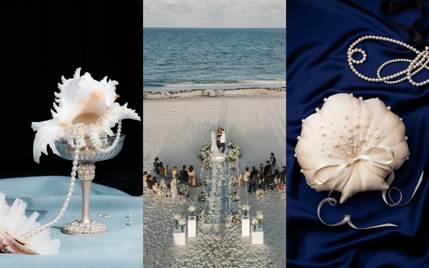 Coastal Wedding Trend 2026: Romantic Beach Wedding Ideas, Seafoam Color Palettes & Personalized Coastal Details - ELENA HONCH