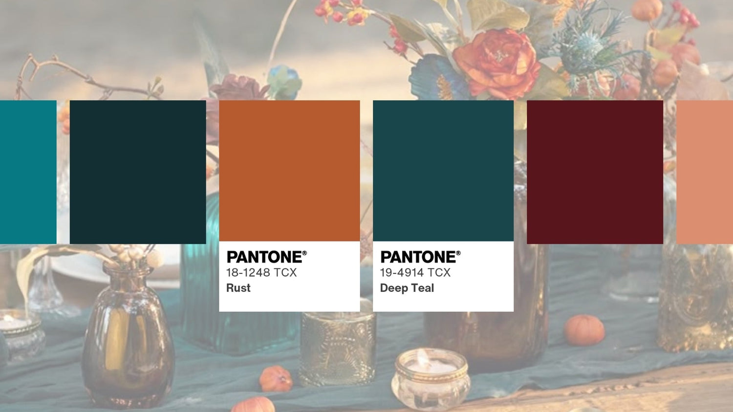 Falling in Love: Color Palettes for Autumn Weddings Inspired by Pantone’s Seasonal Trends - ELENA HONCH