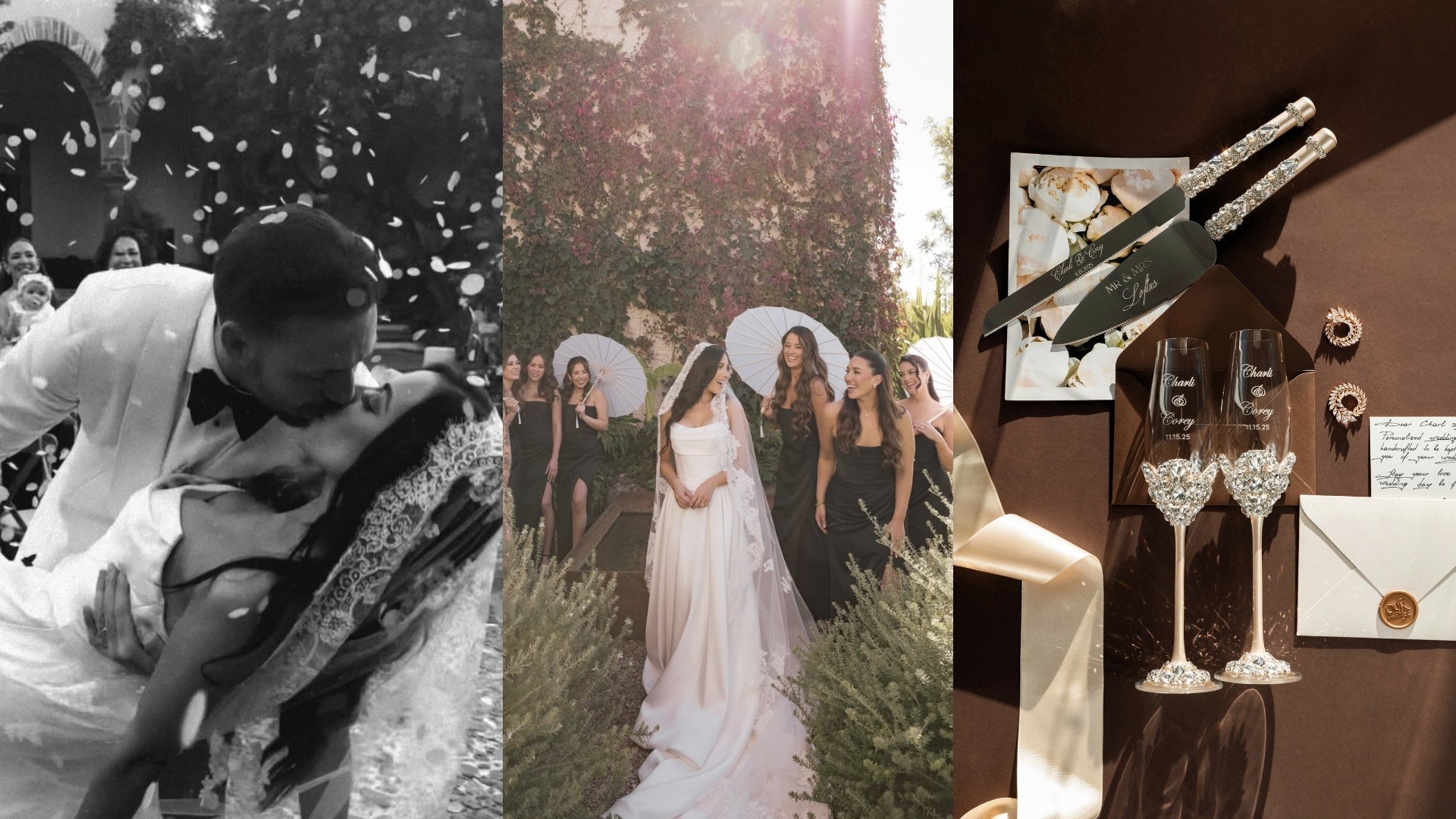 How Charli Burnett and Corey Loftus Celebrated Their Mexico Destination Wedding - ELENA HONCH