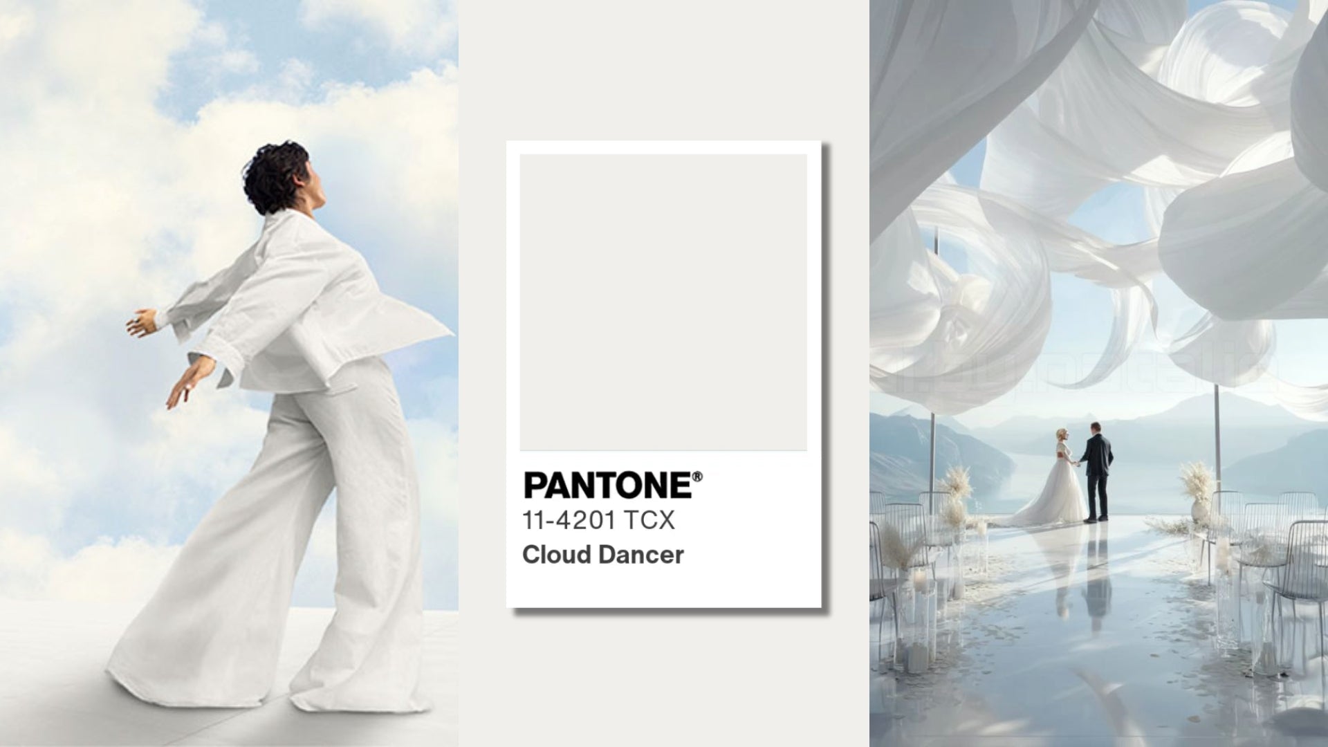 Pantone Color of the Year 2026: Cloud Dancer Wedding Ideas, Palettes & Styling Tips - ELENA HONCH